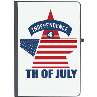                       UDNAG Ruled Notebook Diary 'American Independance Day | Independence 4th of july', [A5 80Pages 80GSM]                                              