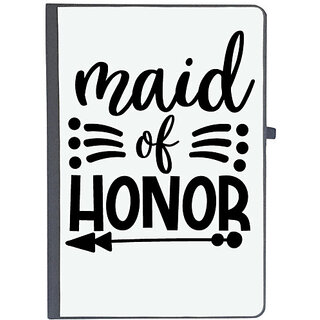                       UDNAG Ruled Notebook Diary 'Honour | Maid of Honour1', [A5 80Pages 80GSM]                                              