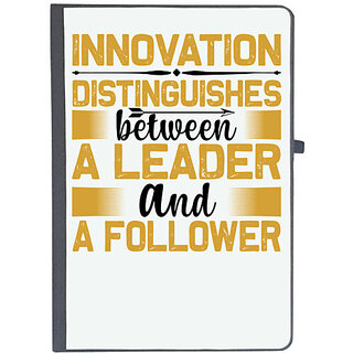                       UDNAG Ruled Notebook Diary 'Leader | Innovation', [A5 80Pages 80GSM]                                              