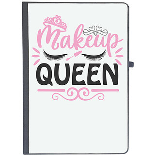                       UDNAG Ruled Notebook Diary 'Makeup | makeup queen', [A5 80Pages 80GSM]                                              