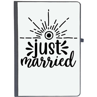                       UDNAG Ruled Notebook Diary 'Love Couple | Just', [A5 80Pages 80GSM]                                              