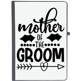                       UDNAG Ruled Notebook Diary 'Mom | Mother of the groom', [A5 80Pages 80GSM]                                              