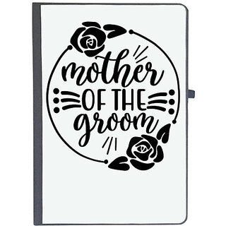                       UDNAG Ruled Notebook Diary 'Mother | Mom of the groomm', [A5 80Pages 80GSM]                                              