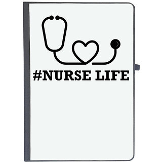                       UDNAG Ruled Notebook Diary 'Nurse | Nurse Life1', [A5 80Pages 80GSM]                                              