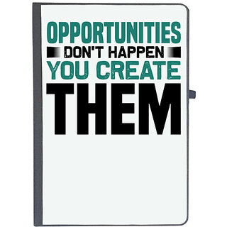                       UDNAG Ruled Notebook Diary 'opportunity | Opportunities', [A5 80Pages 80GSM]                                              