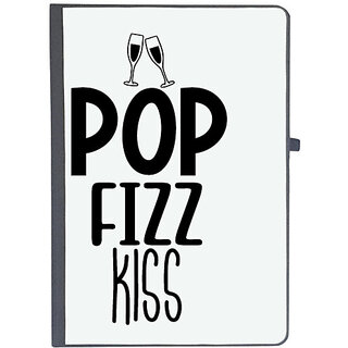                       UDNAG Ruled Notebook Diary 'Pop fizz kiss', [A5 80Pages 80GSM]                                              