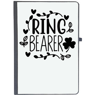                       UDNAG Ruled Notebook Diary 'Ring bearer', [A5 80Pages 80GSM]                                              
