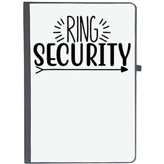                       UDNAG Ruled Notebook Diary 'Ring security', [A5 80Pages 80GSM]                                              