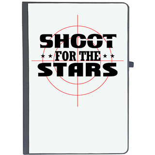                       UDNAG Ruled Notebook Diary 'Star | Shoot For The Stars', [A5 80Pages 80GSM]                                              