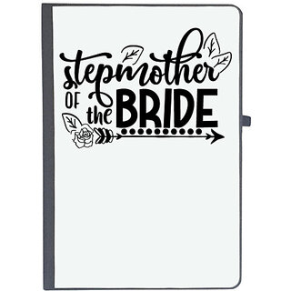                       UDNAG Ruled Notebook Diary 'Stepmom | Stepmother of the bride', [A5 80Pages 80GSM]                                              