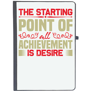                       UDNAG Ruled Notebook Diary 'Achievement | The starting', [A5 80Pages 80GSM]                                              