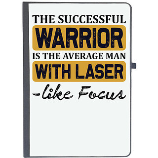                       UDNAG Ruled Notebook Diary 'Warrior | The successful', [A5 80Pages 80GSM]                                              