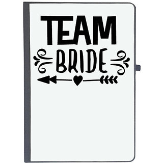                       UDNAG Ruled Notebook Diary 'Team bride | teamm bridee', [A5 80Pages 80GSM]                                              
