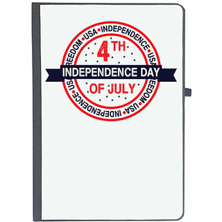                       UDNAG Ruled Notebook Diary 'American Independance Day | USA Freedom', [A5 80Pages 80GSM]                                              