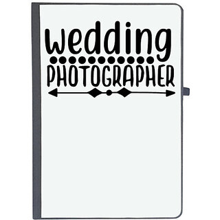                       UDNAG Ruled Notebook Diary 'Photographer | Wedding', [A5 80Pages 80GSM]                                              