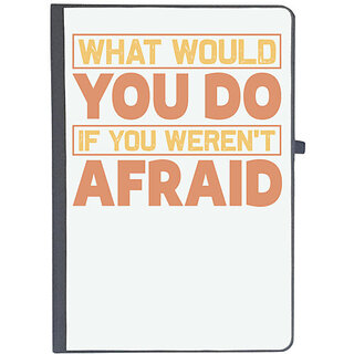                       UDNAG Ruled Notebook Diary 'What would', [A5 80Pages 80GSM]                                              