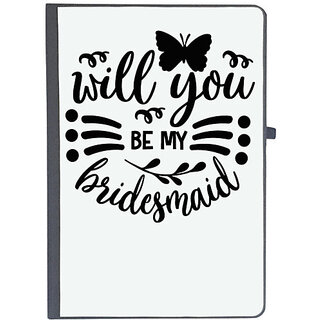                       UDNAG Ruled Notebook Diary 'Will you', [A5 80Pages 80GSM]                                              