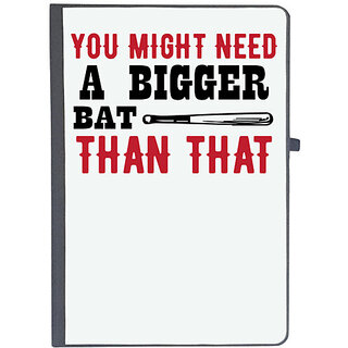                       UDNAG Ruled Notebook Diary 'Baseball | You might need', [A5 80Pages 80GSM]                                              