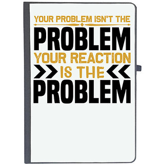                       UDNAG Ruled Notebook Diary 'Problem | Your Problem', [A5 80Pages 80GSM]                                              