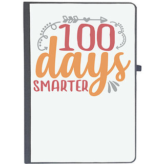                       UDNAG Ruled Notebook Diary 'Smart | 100 days smarter', [A5 80Pages 80GSM]                                              