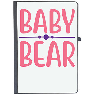                       UDNAG Ruled Notebook Diary 'Bear | BABY BEAR', [A5 80Pages 80GSM]                                              