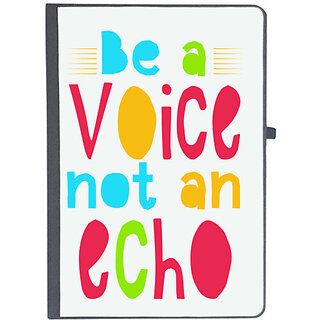                       UDNAG Ruled Notebook Diary 'Voice | Be a voice', [A5 80Pages 80GSM]                                              