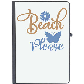                       UDNAG Ruled Notebook Diary 'Summer | Beach please 2', [A5 80Pages 80GSM]                                              