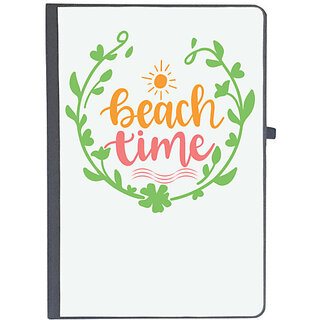                       UDNAG Ruled Notebook Diary 'Summer | beach time', [A5 80Pages 80GSM]                                              