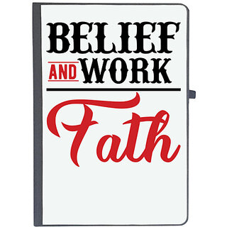                       UDNAG Ruled Notebook Diary 'Belief | BELIEF', [A5 80Pages 80GSM]                                              