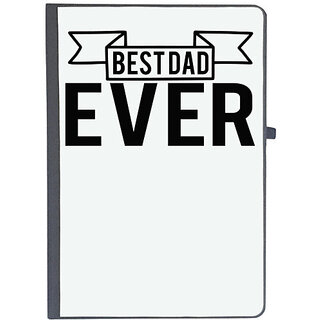                       UDNAG Ruled Notebook Diary 'Father | best dad ever', [A5 80Pages 80GSM]                                              
