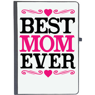                       UDNAG Ruled Notebook Diary 'Mummy | Best mom ever', [A5 80Pages 80GSM]                                              