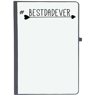                       UDNAG Ruled Notebook Diary 'Father | BESTDADEVER', [A5 80Pages 80GSM]                                              