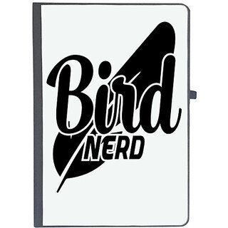                       UDNAG Ruled Notebook Diary 'Bird | bird nerd', [A5 80Pages 80GSM]                                              