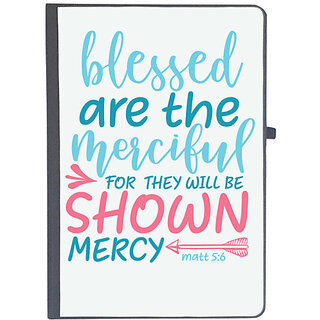                       UDNAG Ruled Notebook Diary 'Teacher | blessed are the merciful for they well be shown mercy matt', [A5 80Pages 80GSM]                                              
