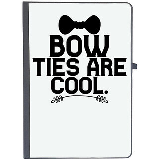                      UDNAG Ruled Notebook Diary 'Bow ties | BOW TIES ARE COOL', [A5 80Pages 80GSM]                                              