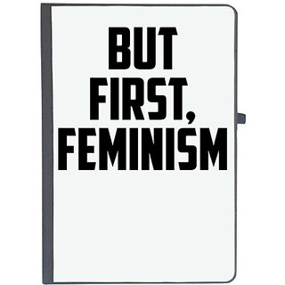                       UDNAG Ruled Notebook Diary 'Feminism | BUT FIRST, FEMINISM', [A5 80Pages 80GSM]                                              