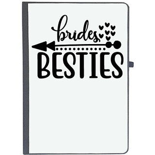                       UDNAG Ruled Notebook Diary 'besties | Brides besties', [A5 80Pages 80GSM]                                              