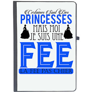                       UDNAG Ruled Notebook Diary 'Princess | Certaines Sont Des', [A5 80Pages 80GSM]                                              