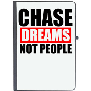                       UDNAG Ruled Notebook Diary 'Dream | Chase Dreams Not People', [A5 80Pages 80GSM]                                              