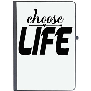                       UDNAG Ruled Notebook Diary 'Life | choose life', [A5 80Pages 80GSM]                                              