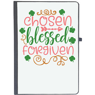                       UDNAG Ruled Notebook Diary 'Blessed | chosen blessed forgiven', [A5 80Pages 80GSM]                                              