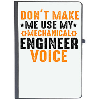                       UDNAG Ruled Notebook Diary 'Engineer | Don't Make Me Use My', [A5 80Pages 80GSM]                                              