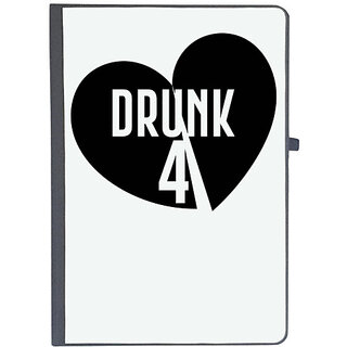                       UDNAG Ruled Notebook Diary 'drunk | drunk', [A5 80Pages 80GSM]                                              