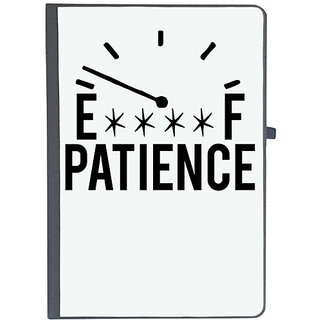                       UDNAG Ruled Notebook Diary 'Patience | EF PATIENCE', [A5 80Pages 80GSM]                                              