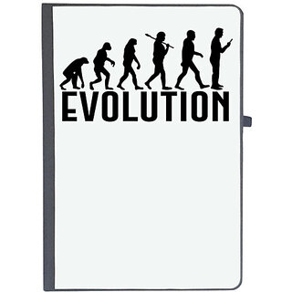                      UDNAG Ruled Notebook Diary 'Evolution | evolution', [A5 80Pages 80GSM]                                              