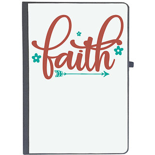                       UDNAG Ruled Notebook Diary 'faith | faith', [A5 80Pages 80GSM]                                              