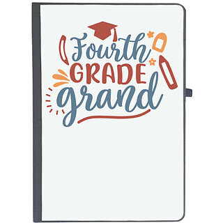                       UDNAG Ruled Notebook Diary 'School | fourth grade grand', [A5 80Pages 80GSM]                                              