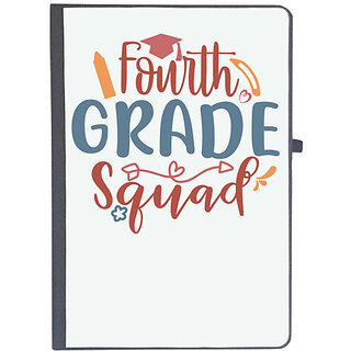                       UDNAG Ruled Notebook Diary 'School | fourth grade squad', [A5 80Pages 80GSM]                                              