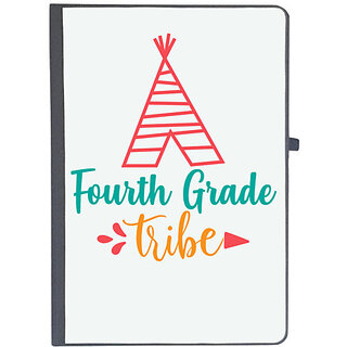                       UDNAG Ruled Notebook Diary 'School | fourth grade tribe', [A5 80Pages 80GSM]                                              