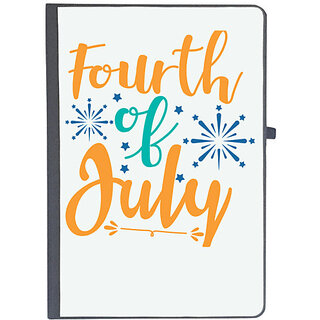 UDNAG Ruled Notebook Diary 'School | fourth of July', [A5 80Pages 80GSM]